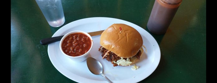 Ranch House BBQ is one of J. B.