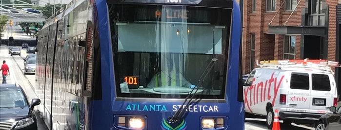 Atlanta Streetcar - Auburn at Piedmont is one of Posti che sono piaciuti a Chester.