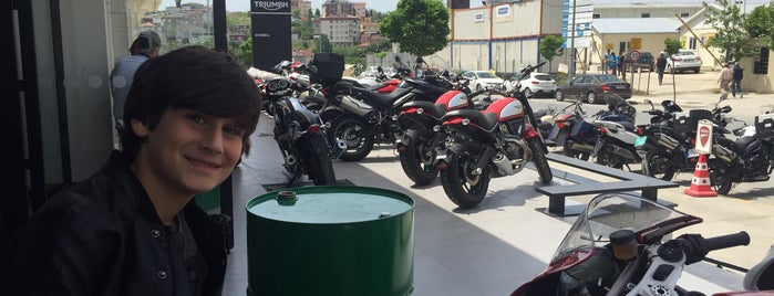 Korlas TRIUMPH MOTORCYCLES TÜRKİYE is one of Gökhan : понравившиеся места.