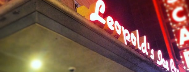 Leopold's Ice Cream is one of Savannah.