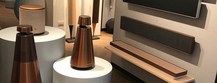 Bang & Olufsen is one of Milan.