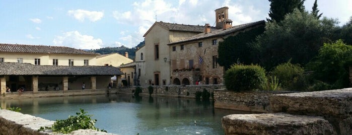 Bagno Vignoni is one of Tuscany.