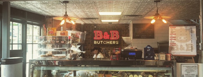 B & B Butchers is one of Orte, die Shaun gefallen.