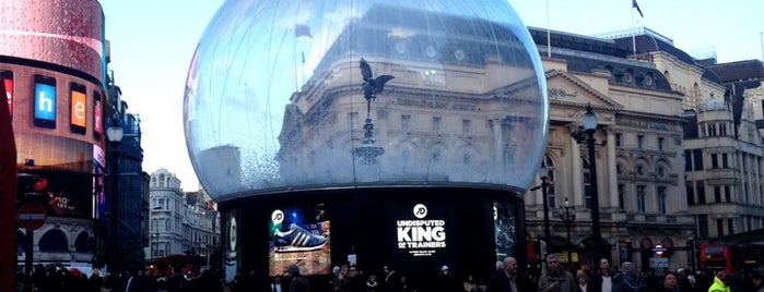 Piccadilly Circus is one of London, UK.