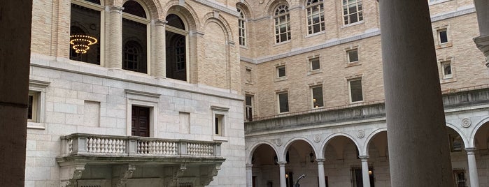 Boston Public Library Courtyard is one of Boston.