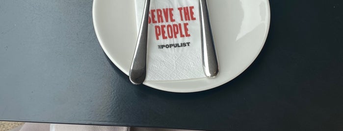 The Populist is one of Turkey dinner & lunch.