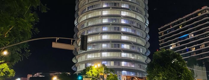 Capitol Records is one of L.A..