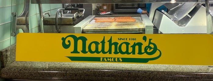 Nathan's Famous is one of Vegas.