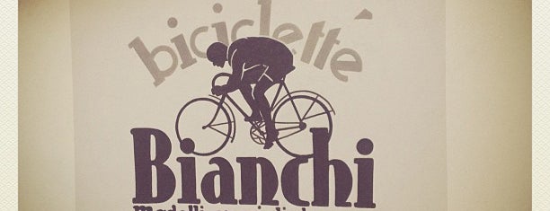 Bianchi Café & Cycles is one of Stockholm.