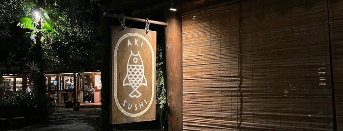 Aki Sushi Bar is one of Trancoso.