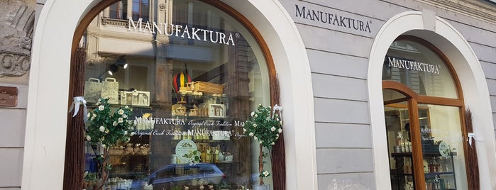 Manufaktura is one of Prague.