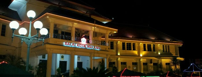 Balai Kota Malang is one of must to visit in malang city.