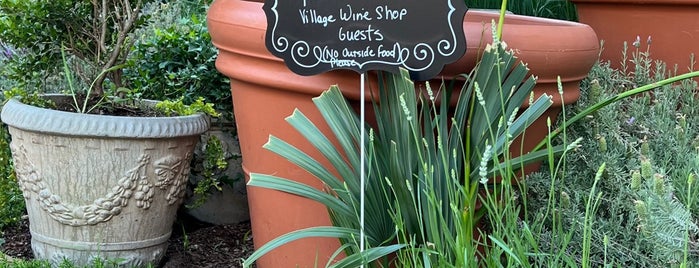 The Village Wine Shop is one of local fun stuff.