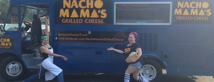 Nacho Mama's Gourmet Grilled Cheese is one of Work.
