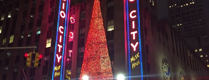 Radio City Music Hall is one of Celina’s Liked Places.