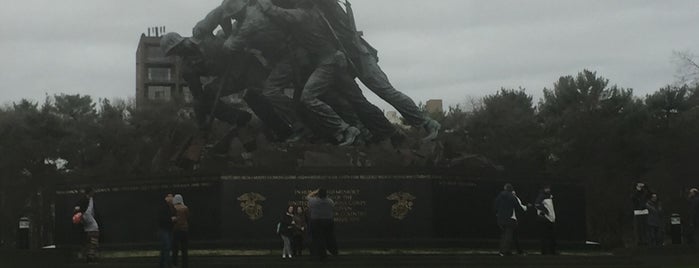 US Marine Corps War Memorial (Iwo Jima) is one of Celina’s Liked Places.