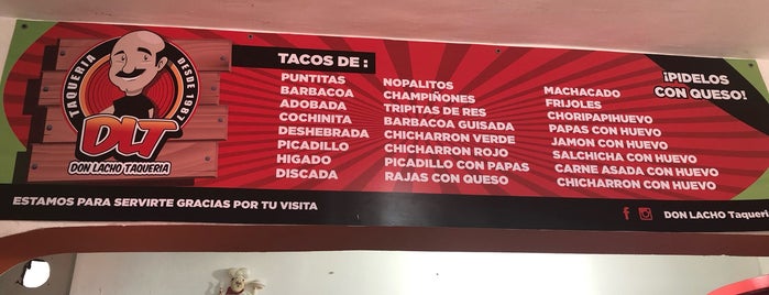 Tacos Don Lacho is one of Mis espacios.