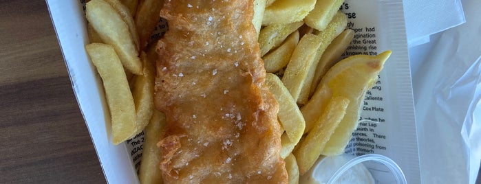 Popeye's Fish & Chips is one of Australia/New Zealand.