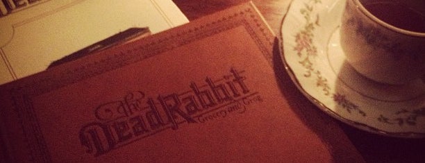 The Dead Rabbit is one of FiDi, delightful..