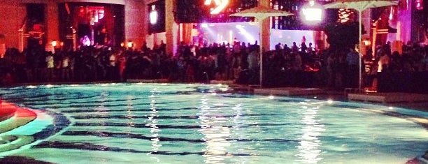 XS Nightclub is one of 50 Best Swimming Pools in the World.