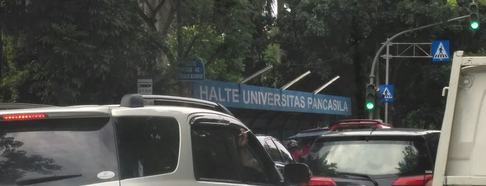 Universitas Pancasila is one of Race Track!!!.