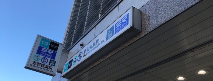 埼玉高速鉄道 赤羽岩淵駅 (SR19) is one of 東京2.