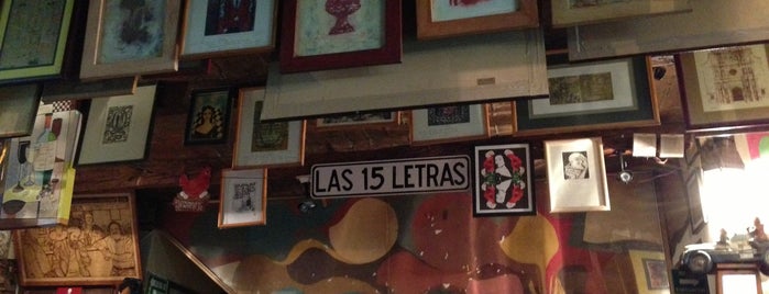 Las Quince Letras is one of bares.