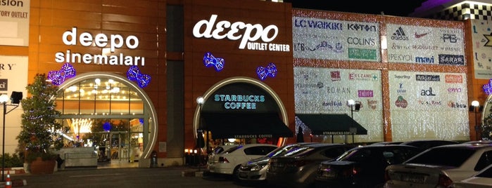 Deepo Outlet Center is one of gezdikleri.