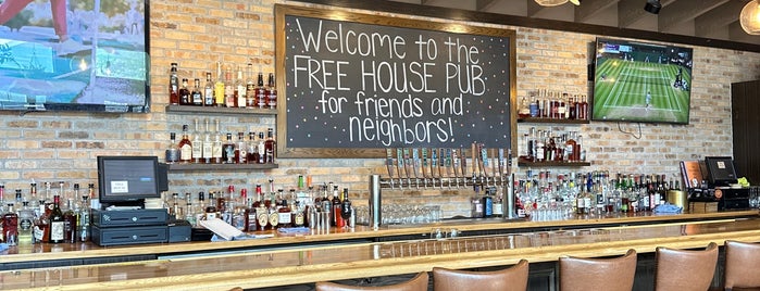 The Free House Pub is one of Madison.
