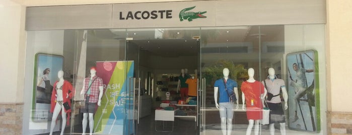 Lacoste is one of Tempat yang Disukai Oscar.