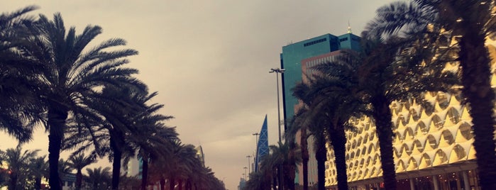 King Fahad Road is one of Riyadh.
