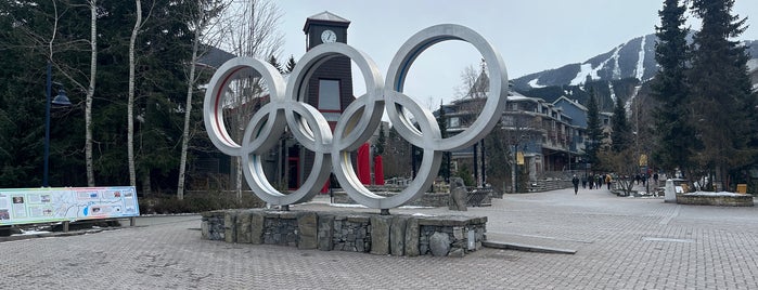 Olympic Plaza is one of Whistler 2020.