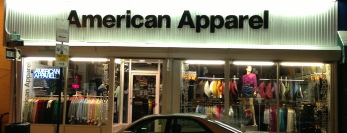 American Apparel is one of Jonathan'ın Beğendiği Mekanlar.