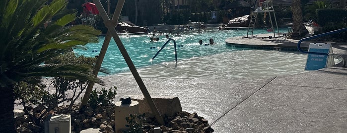 Tahiti Village Main Pool is one of The 15 Best Hotel Pools in Las Vegas.
