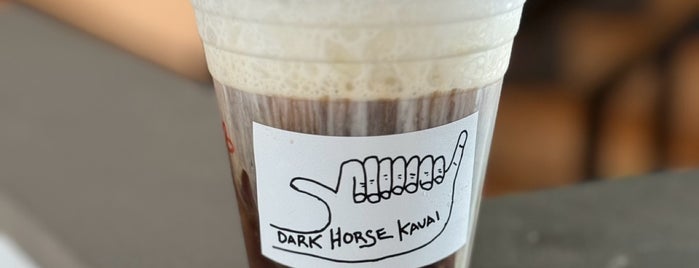 Dark Horse Coffee Roasters is one of Kauai.