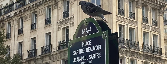 Place Sartre - Beauvoir is one of #PASSAemPARIS.