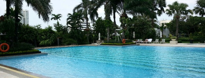 Poolside - Hotel Mulia Senayan, Jakarta is one of Asia.
