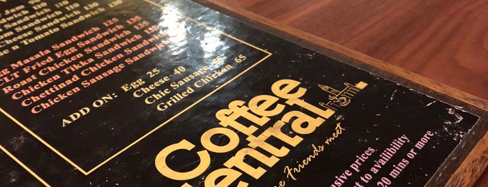 Coffee Central is one of Places to hang out in Chennai.