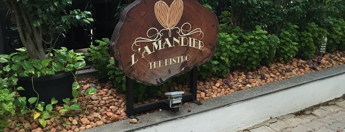 l'Amandier is one of Places to hang out in Chennai.