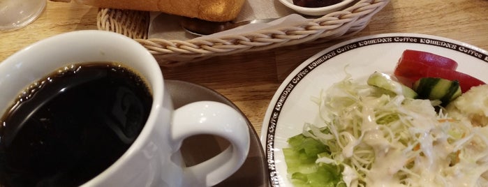 Komeda's Coffee is one of モーニング.