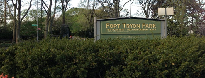 Fort Tryon Park is one of JFK.