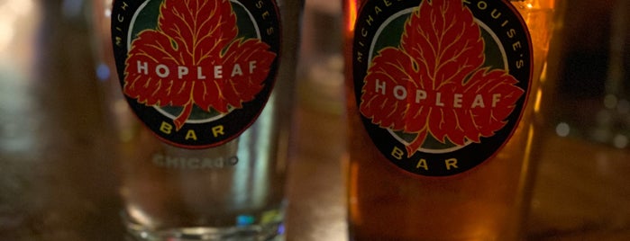 Hopleaf Bar is one of Chicago.
