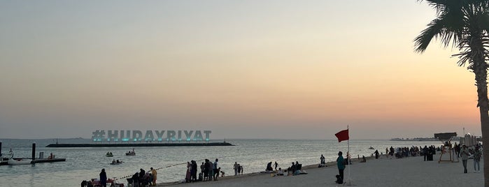 Al Hudayriat Beach is one of Abu Duabi.