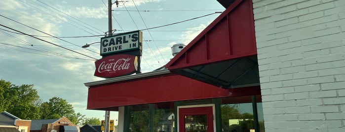 Carl's Drive In is one of Burgers to Try.