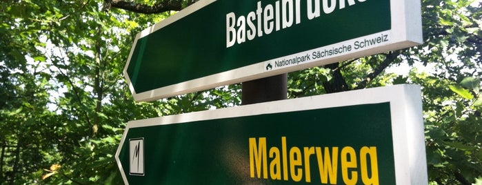 Malerweg is one of Sächsische Schweiz (Elbsandsteingebirge).