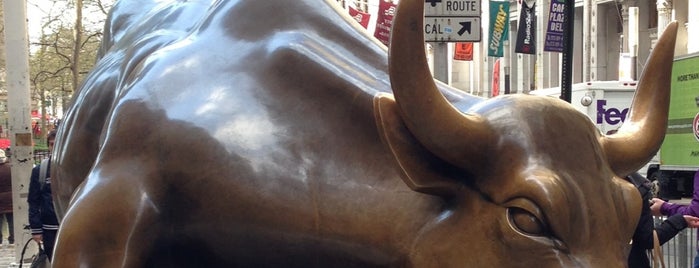 Charging Bull is one of Iconic NYC Outdoor Art.