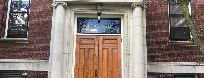 Pierce Hall is one of Campus @ Harvard.