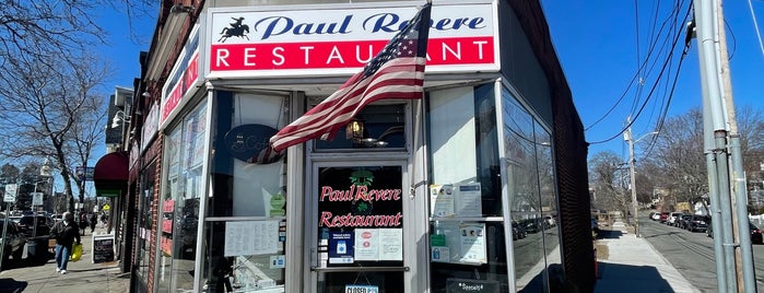 Paul Revere Restaurant is one of Medford Diner Breakfast/Brunch.