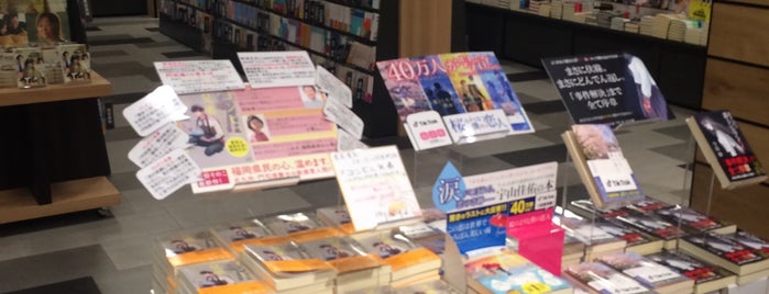 Tsutaya Books is one of 手ぬぐい捕獲スポット.