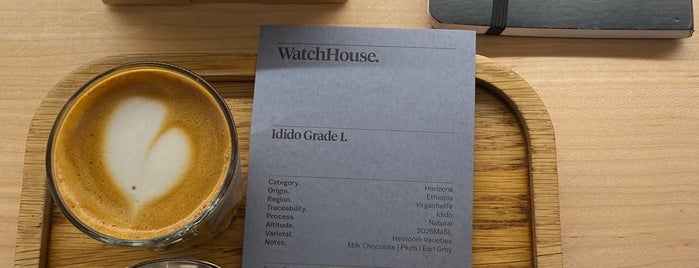 WatchHouse is one of Coffee London.